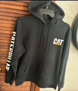 Men's Small Caterpillar Hoodie (black)