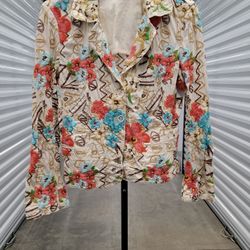 Johnny Was embroidered Jacket