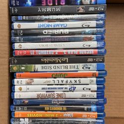 Blu Ray Movies $3 Each