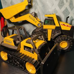 TONKA CONSTRUCTION TRUCKS