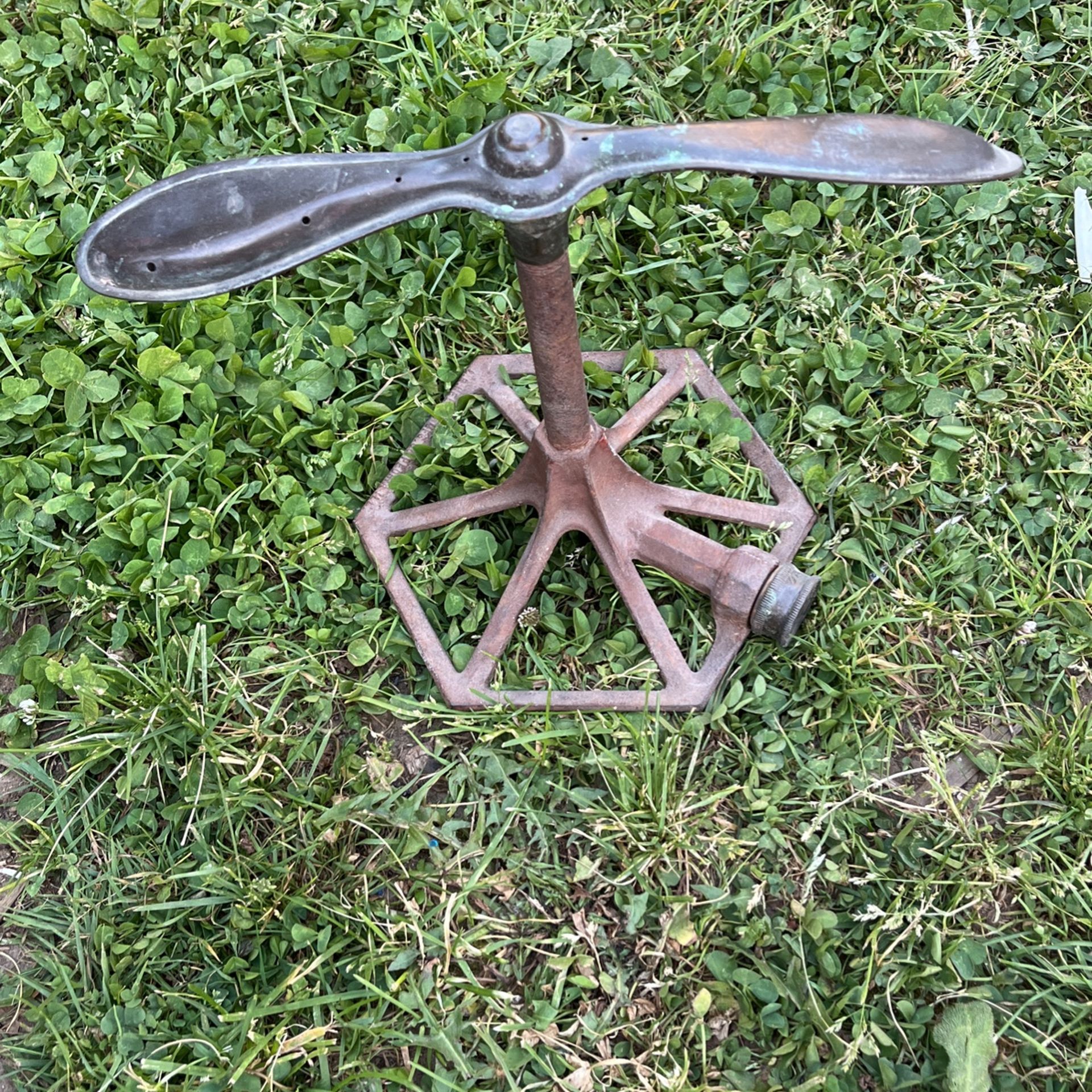Vintage Cast Iron Lawn Sprinkler