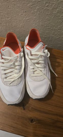 Nike Low-Top Sneakers White Orange