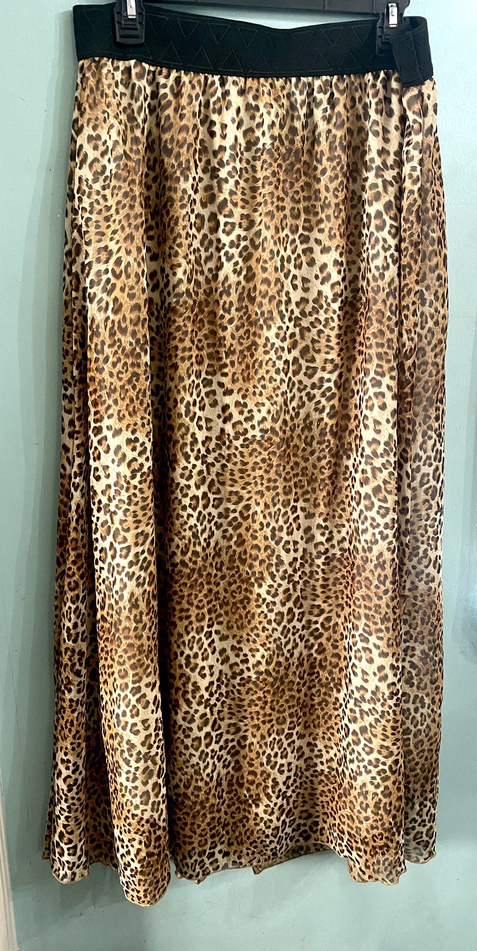 XL Long Maxi Leopard/cheetah Print Skirt, Lucy, Lularoe