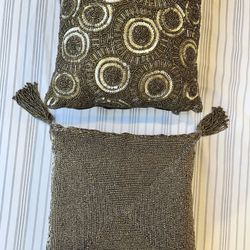 Beaded Cushions 