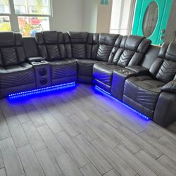 Brand New Power Reclining Sectional 