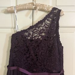 David’s Bridal-Deep Purple Long Evening/Wedding dress 