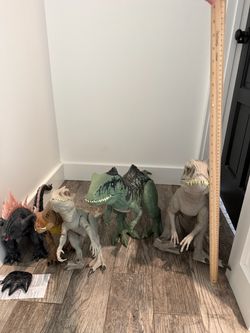Jurassic Park Dinosaurs + Godzilla