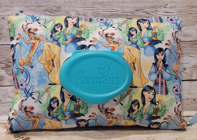 Mulan Pampers Wipes Cover