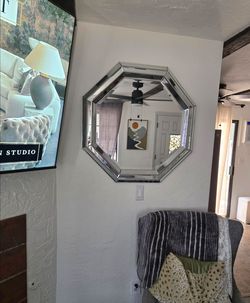 Octagon Wall Mirror