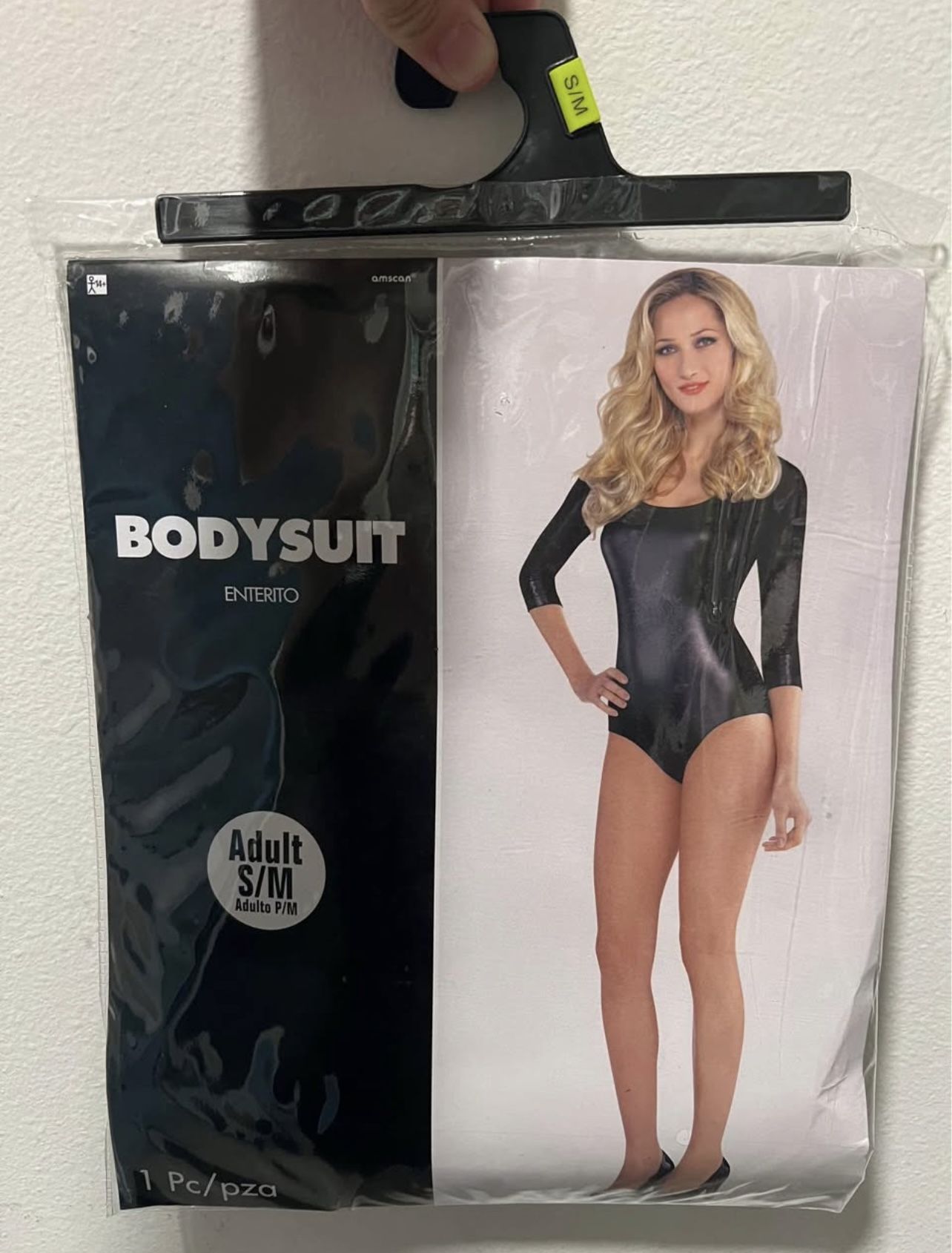 Halloween Costume Black Bodysuit S/M