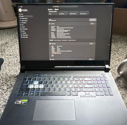 ROG strix g17 ryzen 7  RTX 3050
