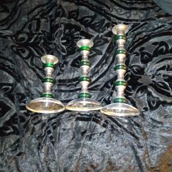 3 Candle Holders