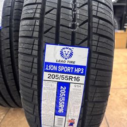 205/55/16 Tires Set 