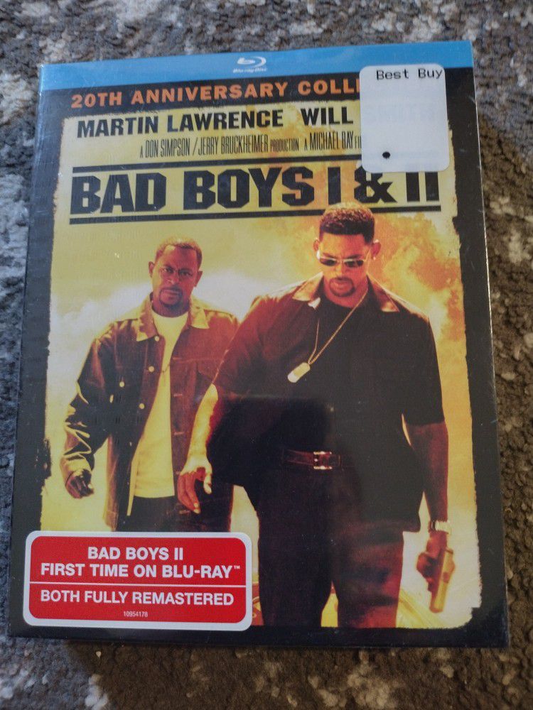 Blue Ray Bad Boys 1 And 2