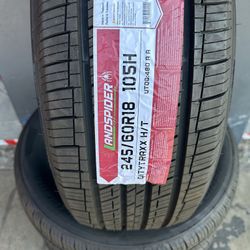 245/60/18 New Set Of Tires Installed 