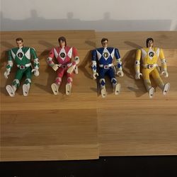 Vintage Power Ranger figures