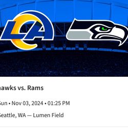 Seahawks Tickets 11/03