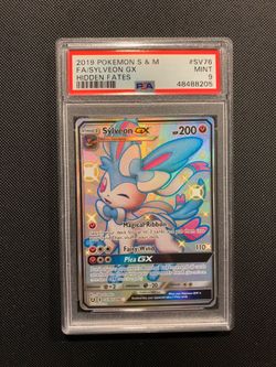 Shiny Sylveon GX Full Art Ultra Rare Graded PSA 9 *MINT* Hidden Fates Vault SV76/SV94 Sun Moon Pokemon Slab CGC9 PSA10 CGC