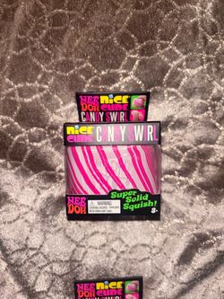 Nee Doh Nice Cube Candy Swirl Squish Toy