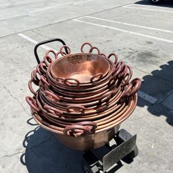 Cazos De Cobre Nuevos 💯% Mexicanos Nuevos De Differentes Precios