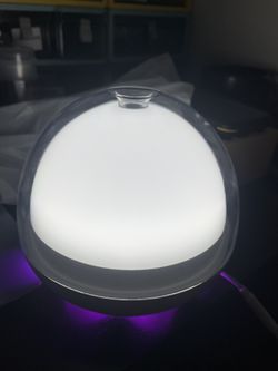 LED Beside Lamp & Night Light. Support Gesture/APP/Voice Control. 2usb charging Ports. Auto-timer function. 