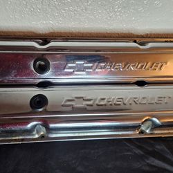 Small Block Chevy Chrome Valve Covers