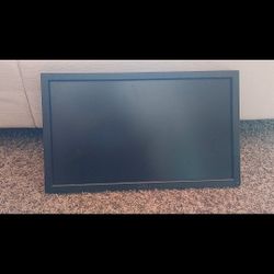 Monitor w Dual Monitor Stand