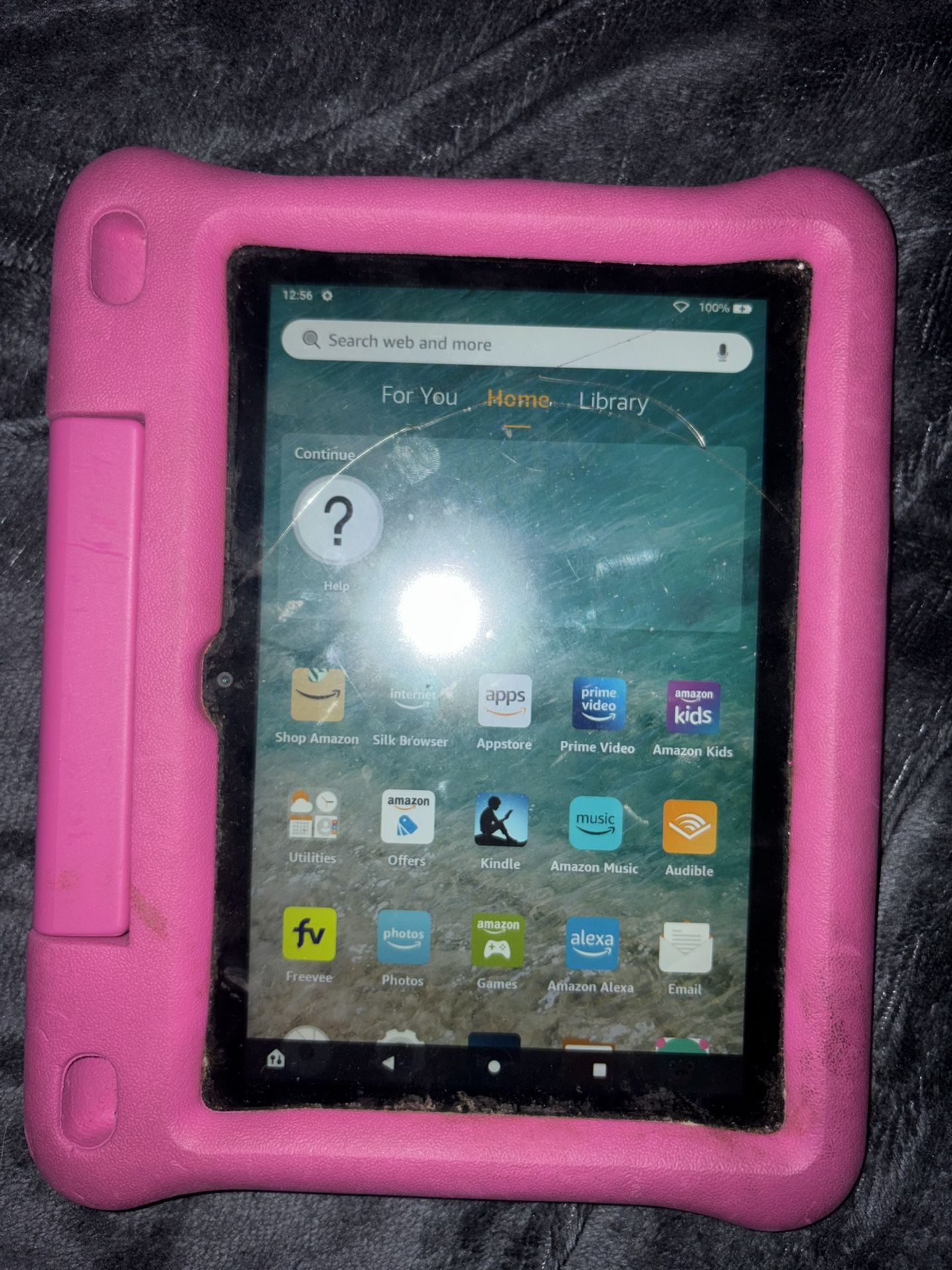 Amazon - Fire HD 8 Kids tablet, agns 3-7 | 3GB memory, 13 hr battery, 32GB (2024 release) Disney Princess
