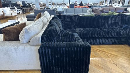 black corduroy sectional MULTIPLE COLORS