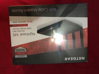 Netgear Nighthawk X4S AC3200 Wifi cable modem
