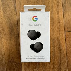 Brand New Google Pixel Buds Pro Noise Canceling Earbuds - Black