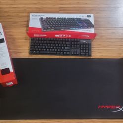 Keyboard, Mouse Pads And Wrist Pad