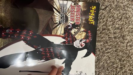 Sinister jester Halloween costume 10-12 y