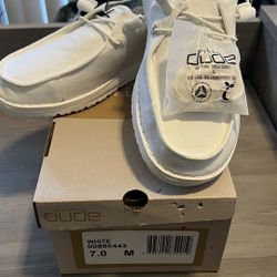 hey dudes womens White size 7