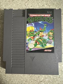 Teenage Mutant Ninja Turtles NES Cartridge