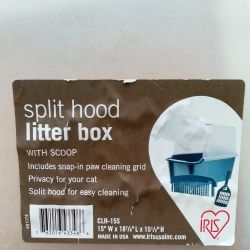 Cat Litter Box $15 Split hood Door, easy to clean drawer. Ready to use