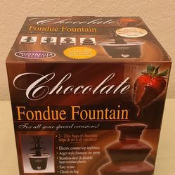 Chocolate Fondue Fountain