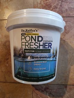 Dr Raifya's Pond Freshner water treatment for outdoor