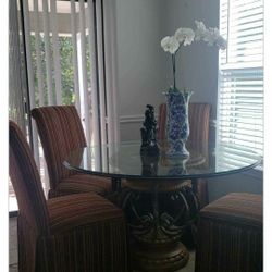 6 Chair DINING ROOM TABLE 