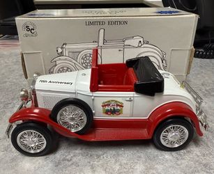 Model A Roadster Coin Bank With Box