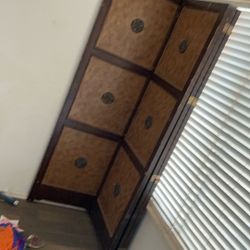 Heavy Wood Divider Last Day Pick Up 4 Panel
