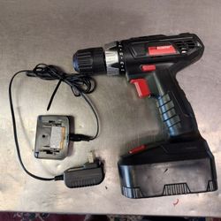 Drill Master 3/8..18v Drill, Charger