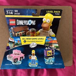 New Lego Dimensions Level Pack The Simpsons Homer 