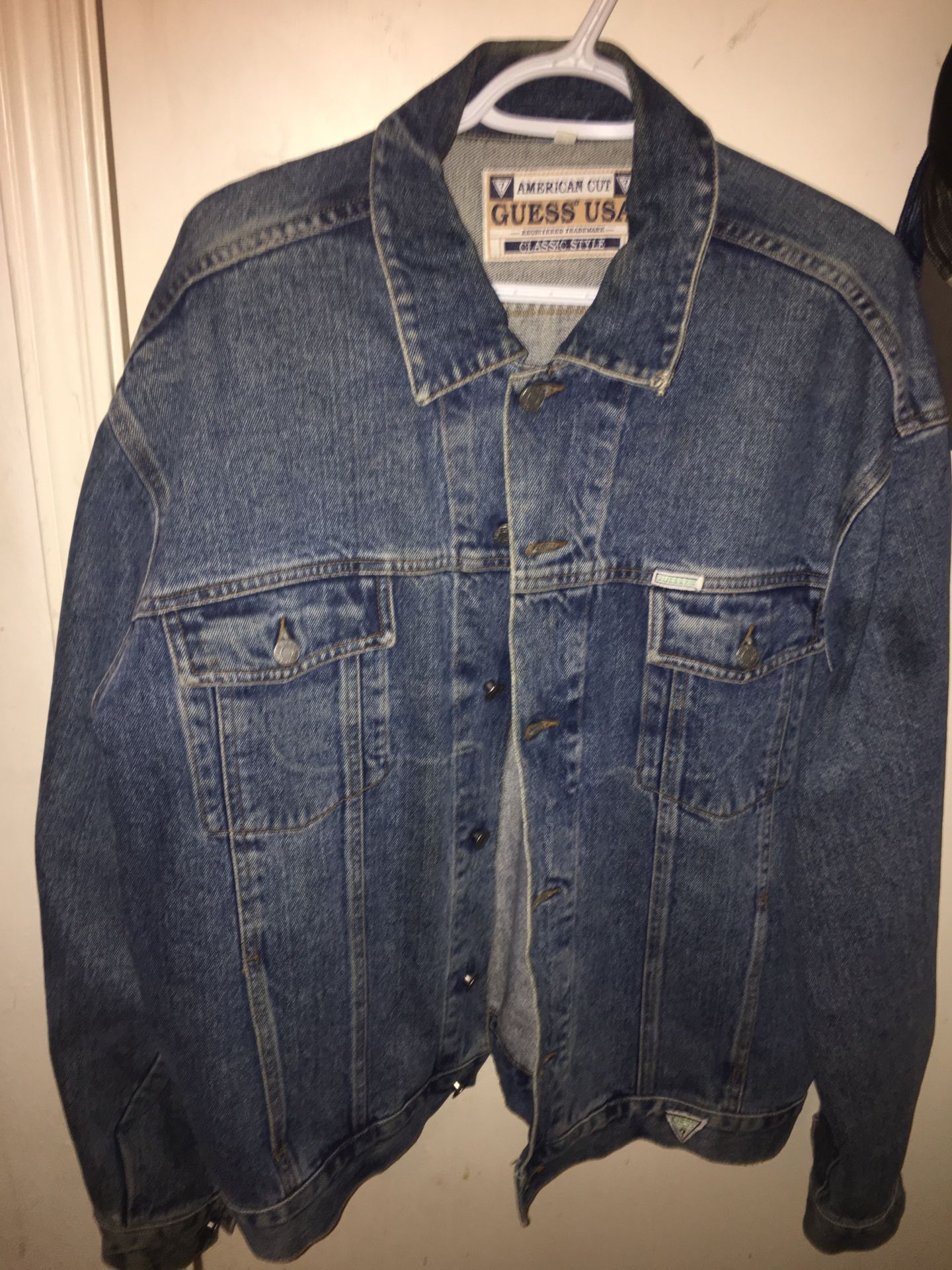Guess Vintage Denim Jacket size XL