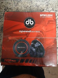 (2) DB Drive  Subwoofers
