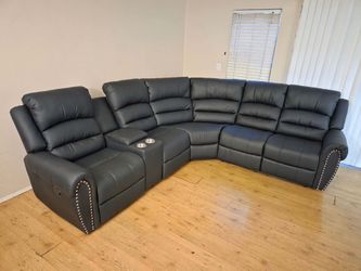 New recliner sectional couch