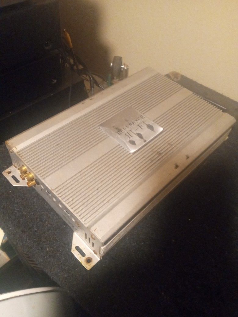 4 Channel Reference Hi Fi Car Amp Works Great 35 Bucks Cash
