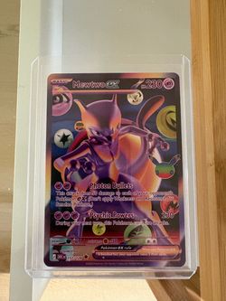 Mewtwo ex 157/128 Future rare