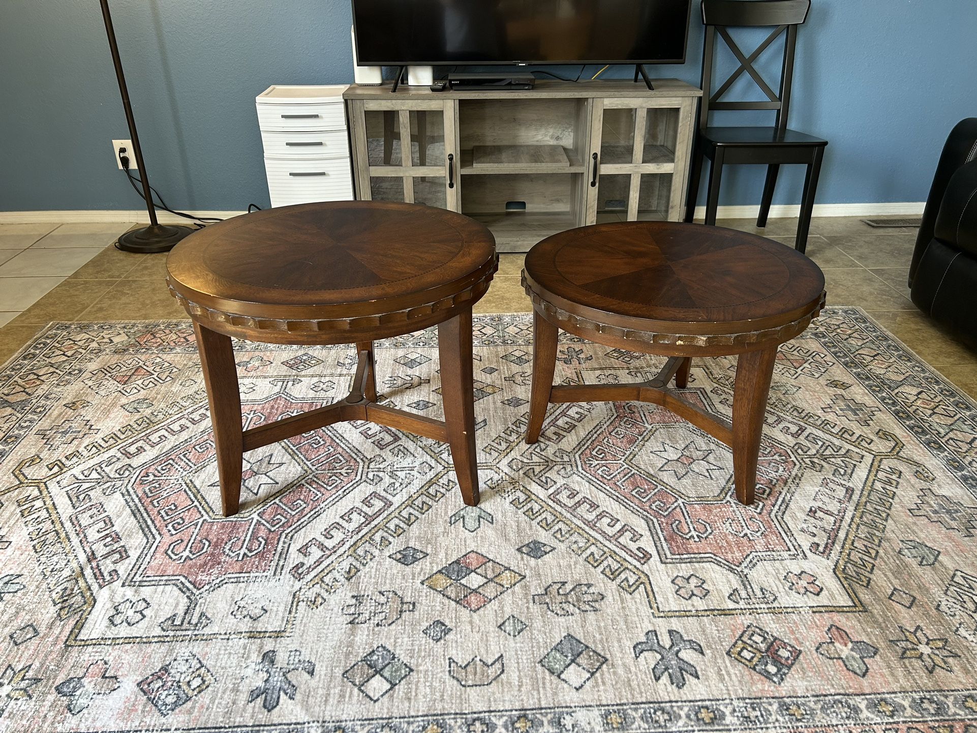 Matching Pair Of Living Room Tables