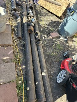 Tyler No-Hub Cast Iron Drain Pipe/  Tubería de Fierro Fundido Tyler No-Hub con Conexiones